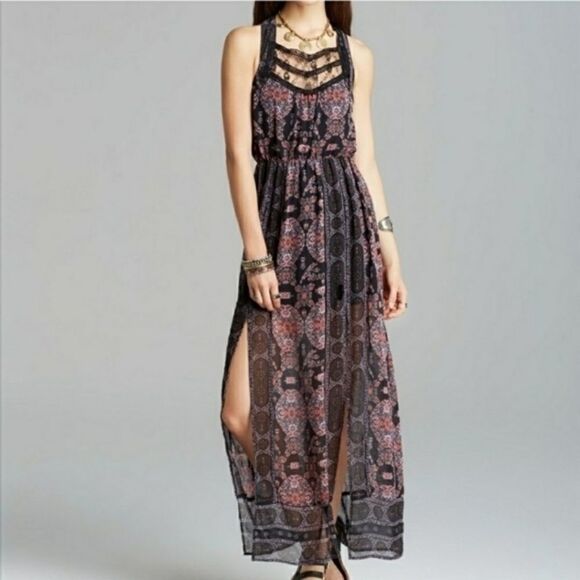 Free People Moroccan Printed Maxi Dress - Picture 1 of 12